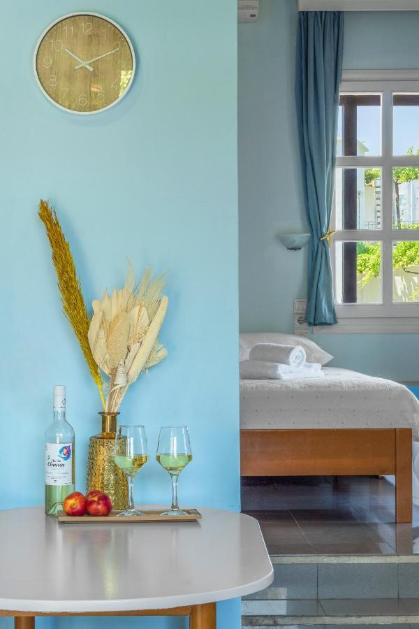 Chrissida Hotel Nea Kydonia  ภายนอก รูปภาพ