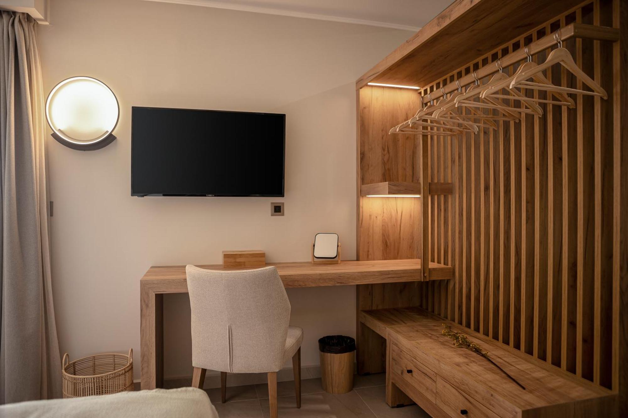 Chrissida Hotel Nea Kydonia  ภายนอก รูปภาพ