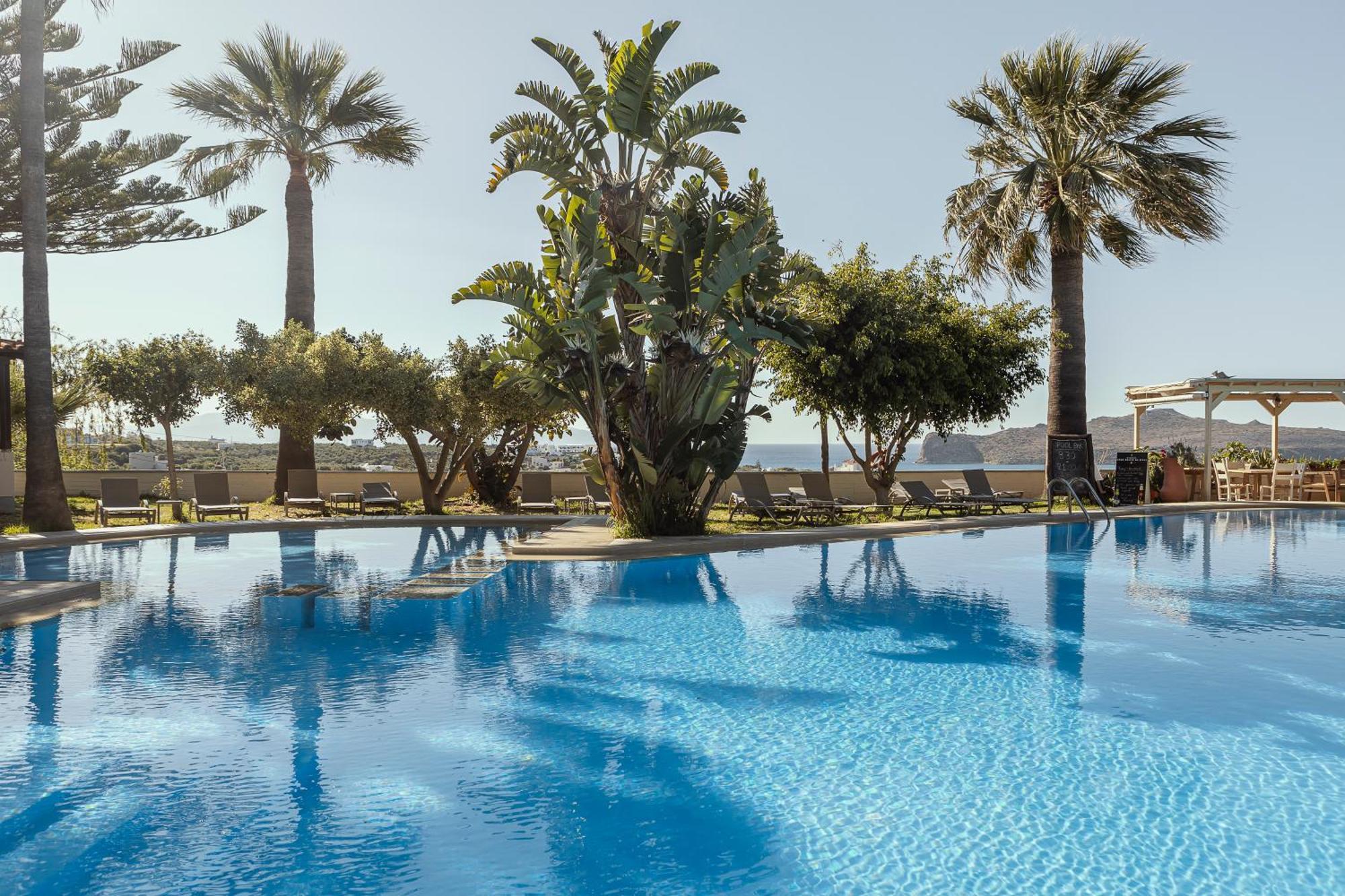 Chrissida Hotel Nea Kydonia  ภายนอก รูปภาพ
